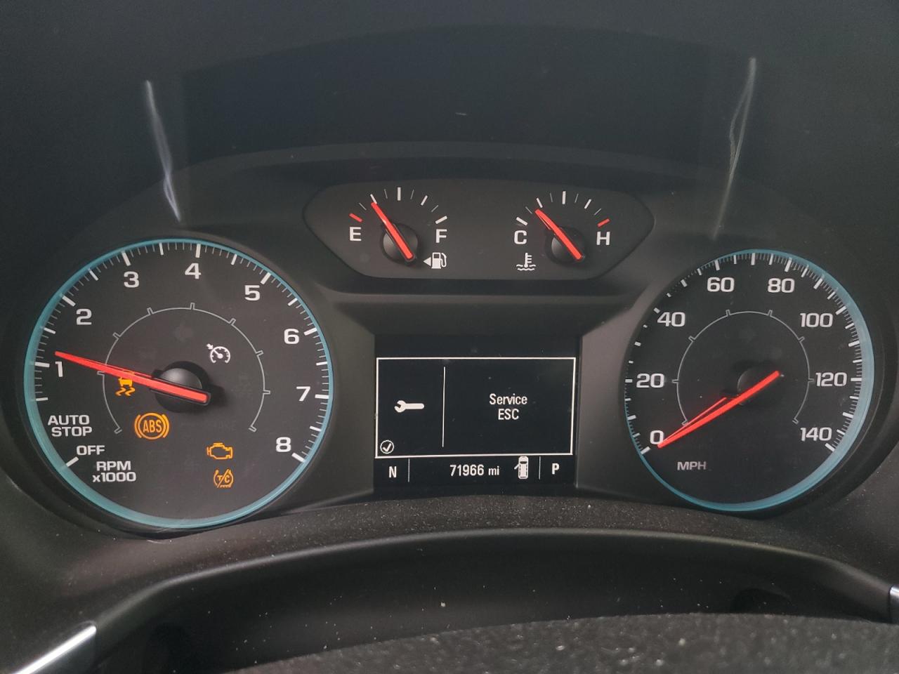 2019 Chevrolet Equinox VIN 3GNAXHEV4KS654277 Copart auction photo, front end damage thumbnail 9