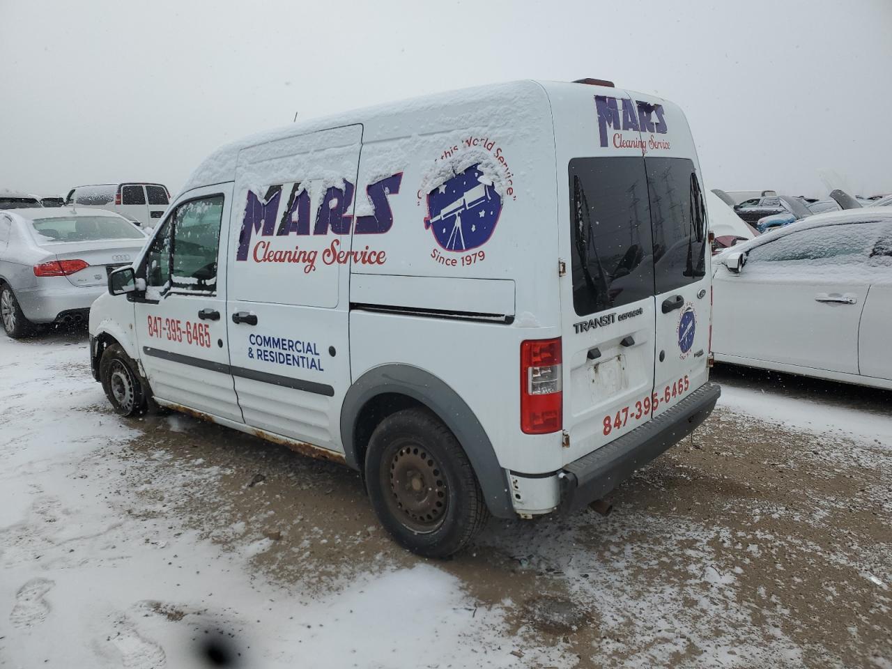 2013 Ford Transit VIN NM0LS7CN5DT158018 Copart auction photo, front end / minor dent/scratches damage thumbnail 2
