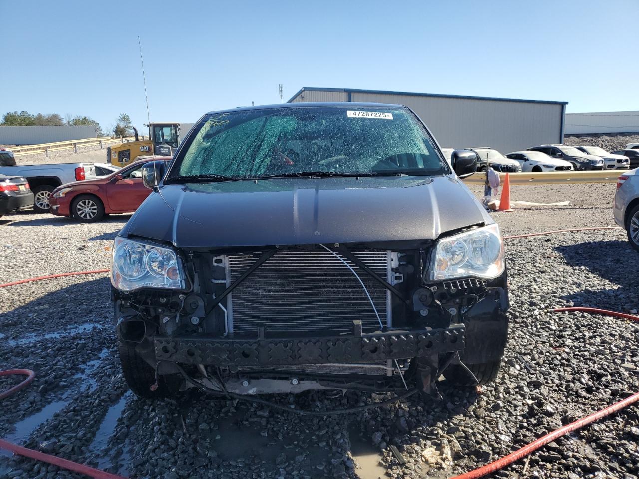 2019 Dodge Caravan VIN 2C4RDGCG1KR800313 Copart auction photo, front end damage thumbnail 5