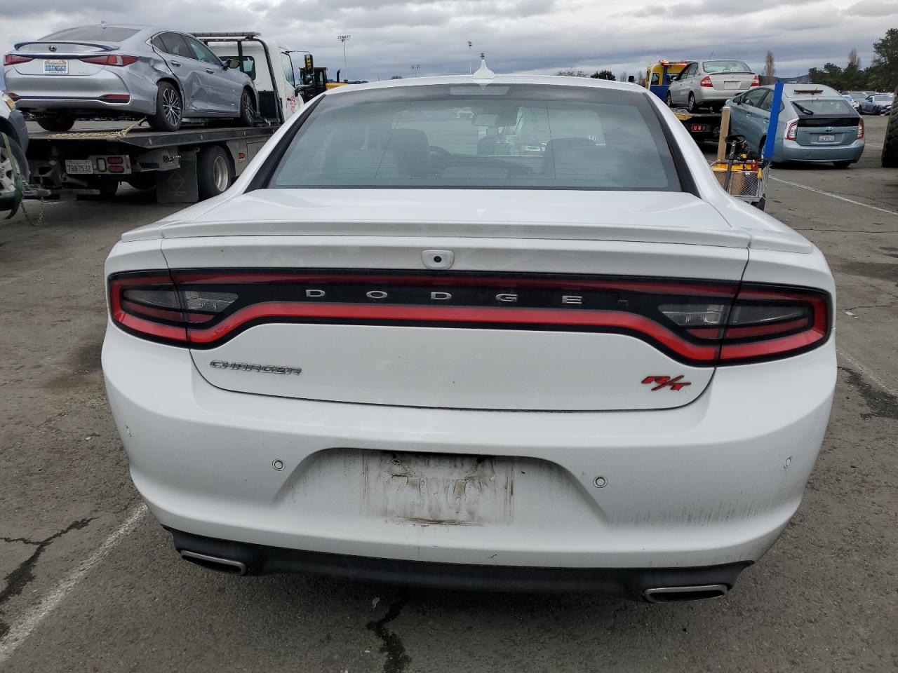 2015 Dodge Charger VIN 2C3CDXCTXFH906911 Copart auction photo, front end / side damage thumbnail 6