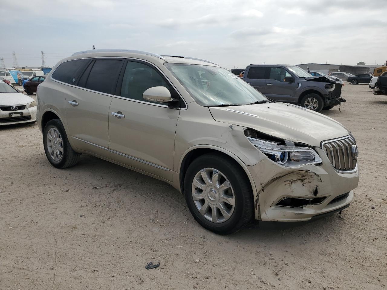 2016 Buick Enclave VIN 5GAKRBKDXGJ107539 Copart auction photo, front end / minor dent/scratches damage thumbnail 4