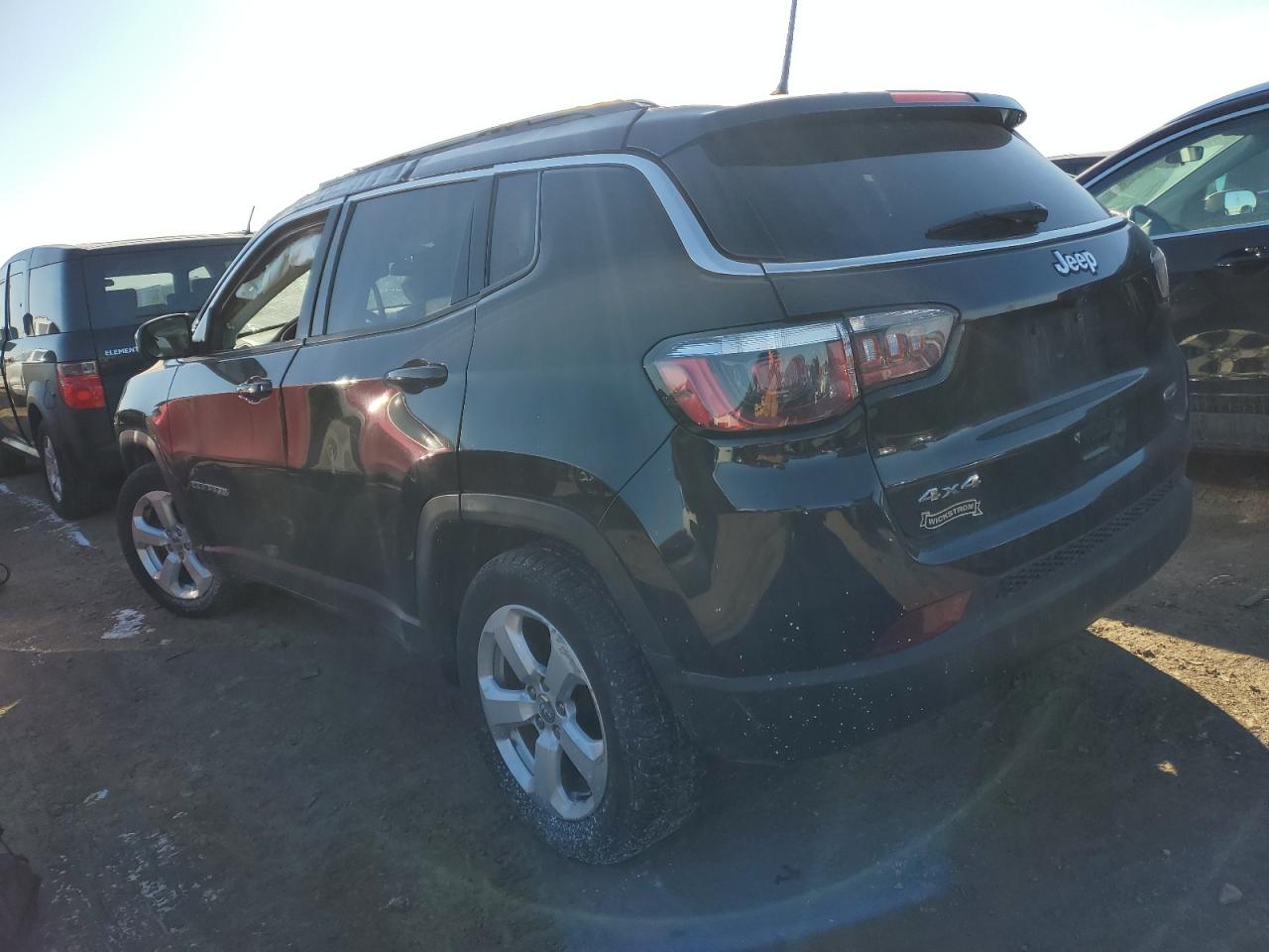 2018 Jeep Compass VIN 3C4NJDBB7JT192353 Copart auction photo, all over / top/roof damage thumbnail 2