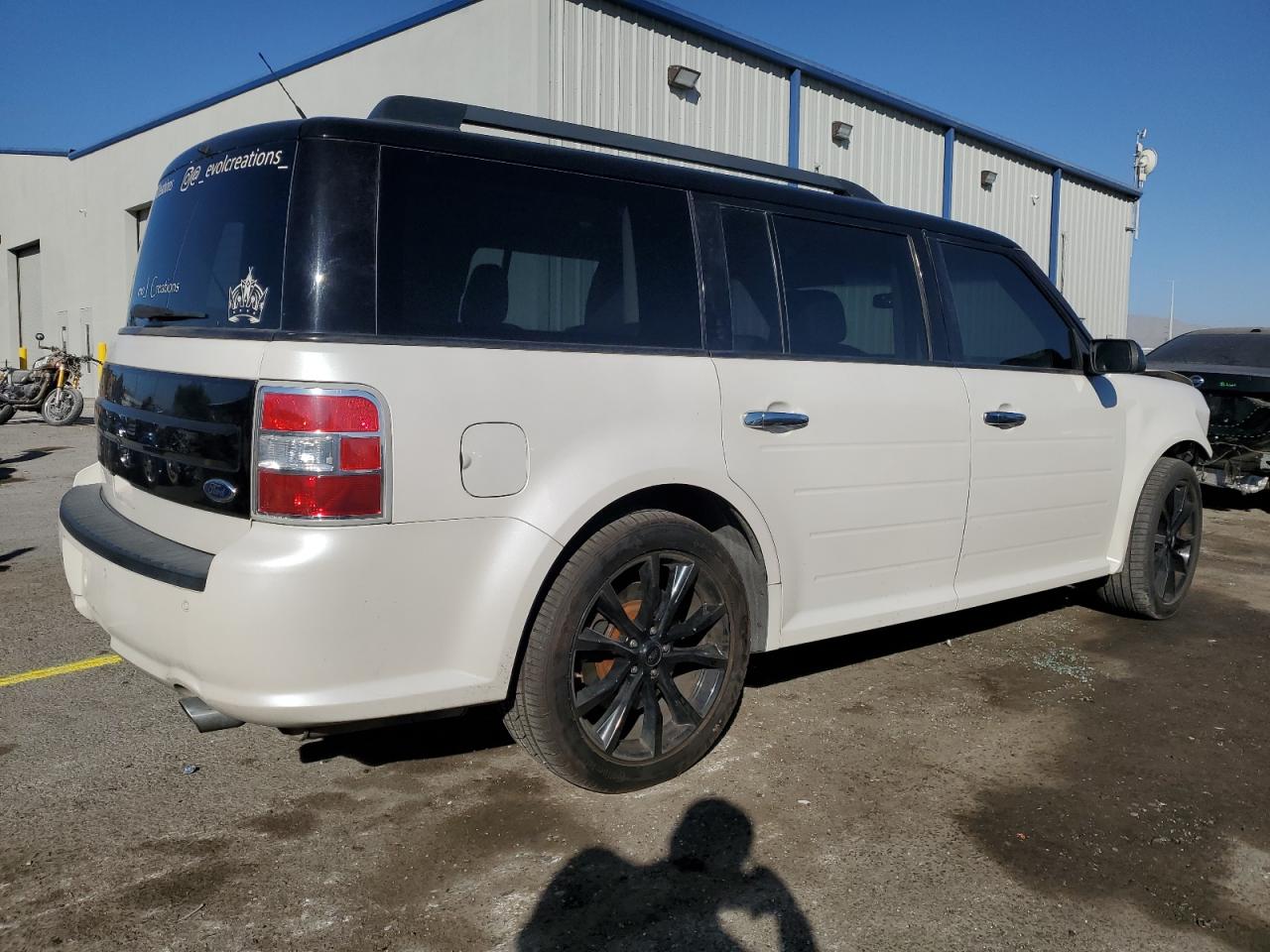 2016 Ford Flex VIN 2FMGK5C8XGBA11583 Copart auction photo, front end damage thumbnail 3