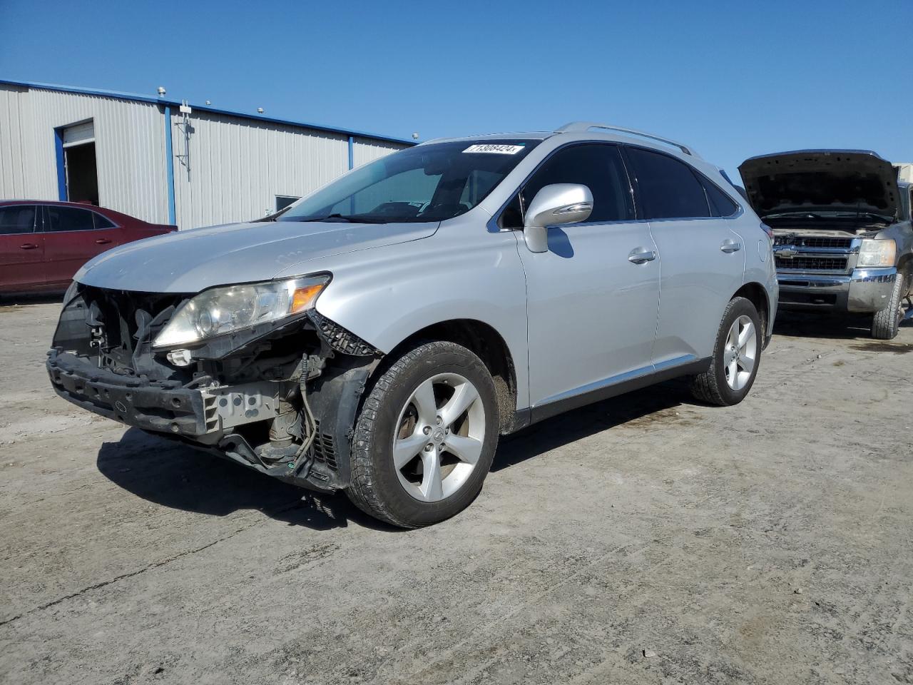 2012 Lexus RX VIN 2T2BK1BA9CC133232