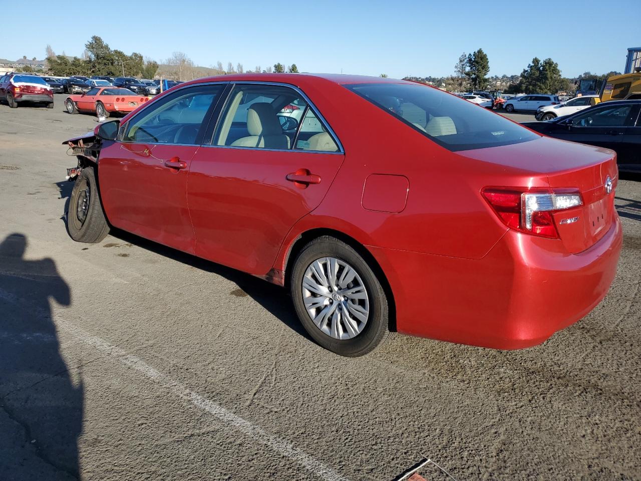 2012 Toyota Camry VIN 4T1BF1FKXCU530474 Copart auction photo, front end damage thumbnail 2