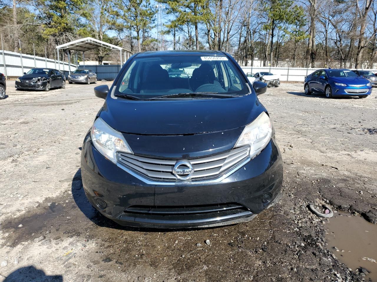 2016 Nissan Versa VIN 3N1CE2CP0GL387121 Copart auction photo, front end / side damage thumbnail 5