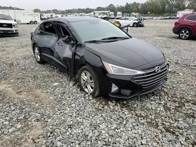 2019 Hyundai Elantra VIN KMHD84LF1KU858232 Copart auction photo, side damage thumbnail 11