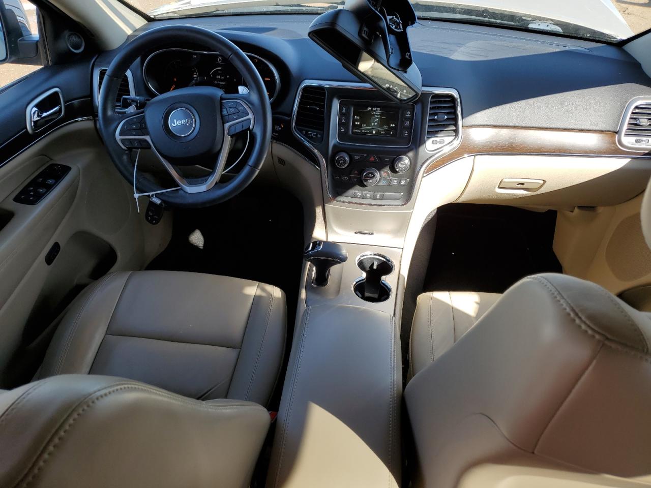 2015 Jeep Grand Cherokee VIN 1C4RJEBG1FC641015 Copart auction photo, front end / minor dent/scratches damage thumbnail 8