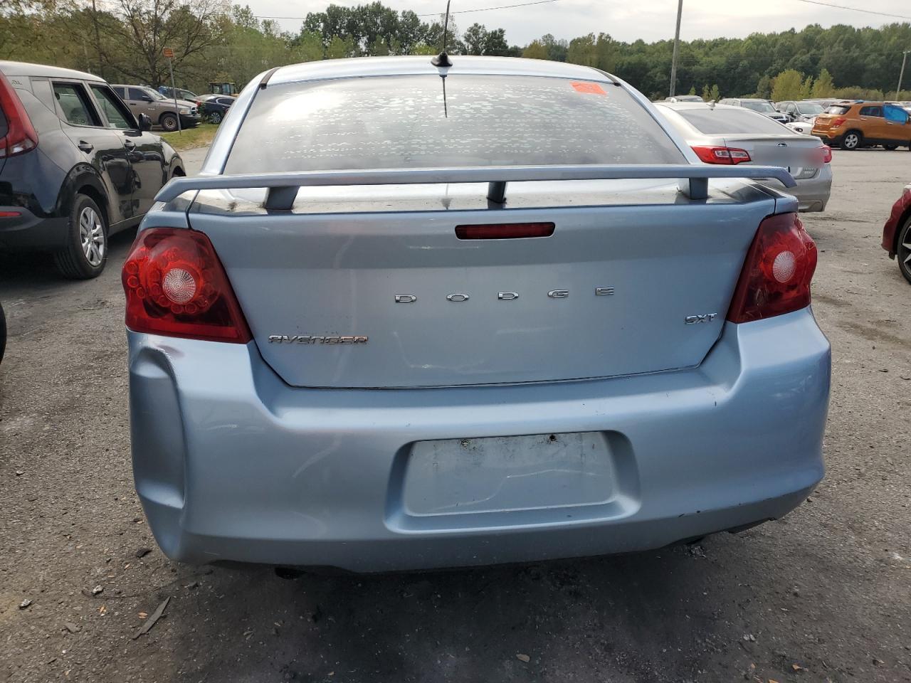 2013 Dodge Avenger VIN 1C3CDZCG0DN772865 Copart auction photo, all over / front end damage thumbnail 6