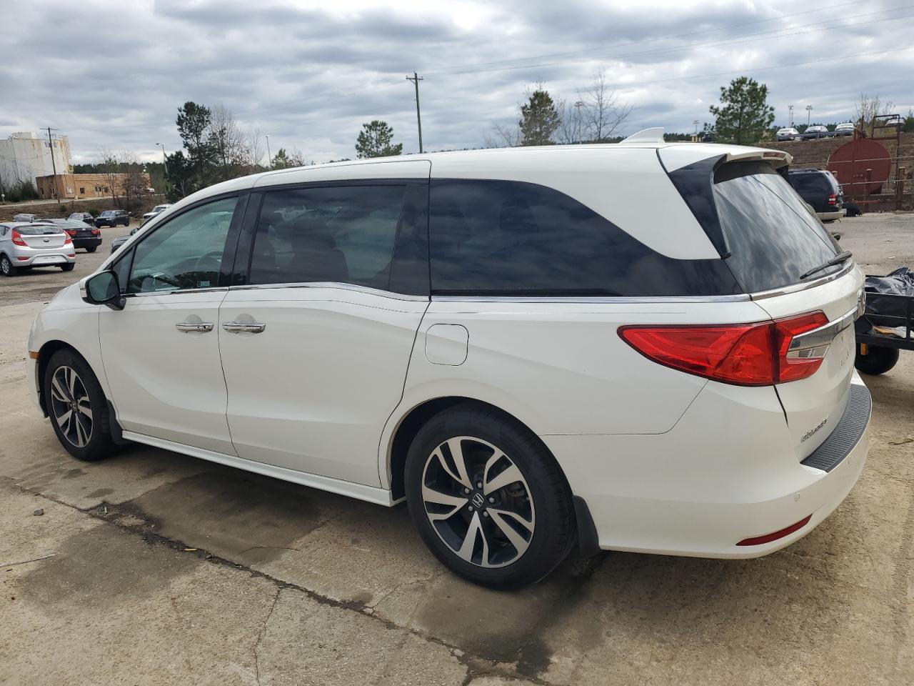 2019 Honda Odyssey VIN 5FNRL6H99KB013578 Copart auction photo, front end damage thumbnail 2