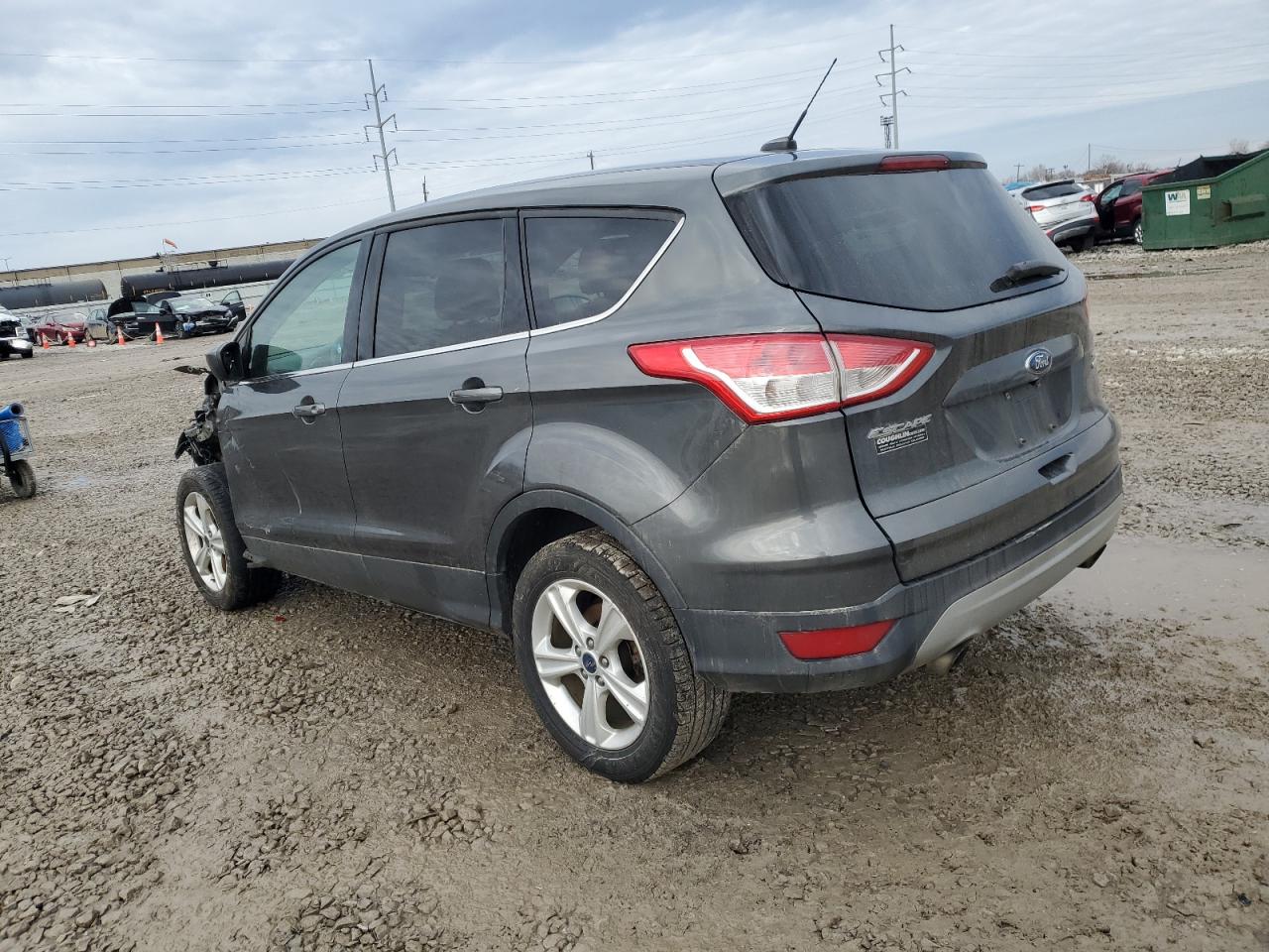 2016 Ford Escape VIN 1FMCU9GX1GUB34524 Copart auction photo, front end / side damage thumbnail 2