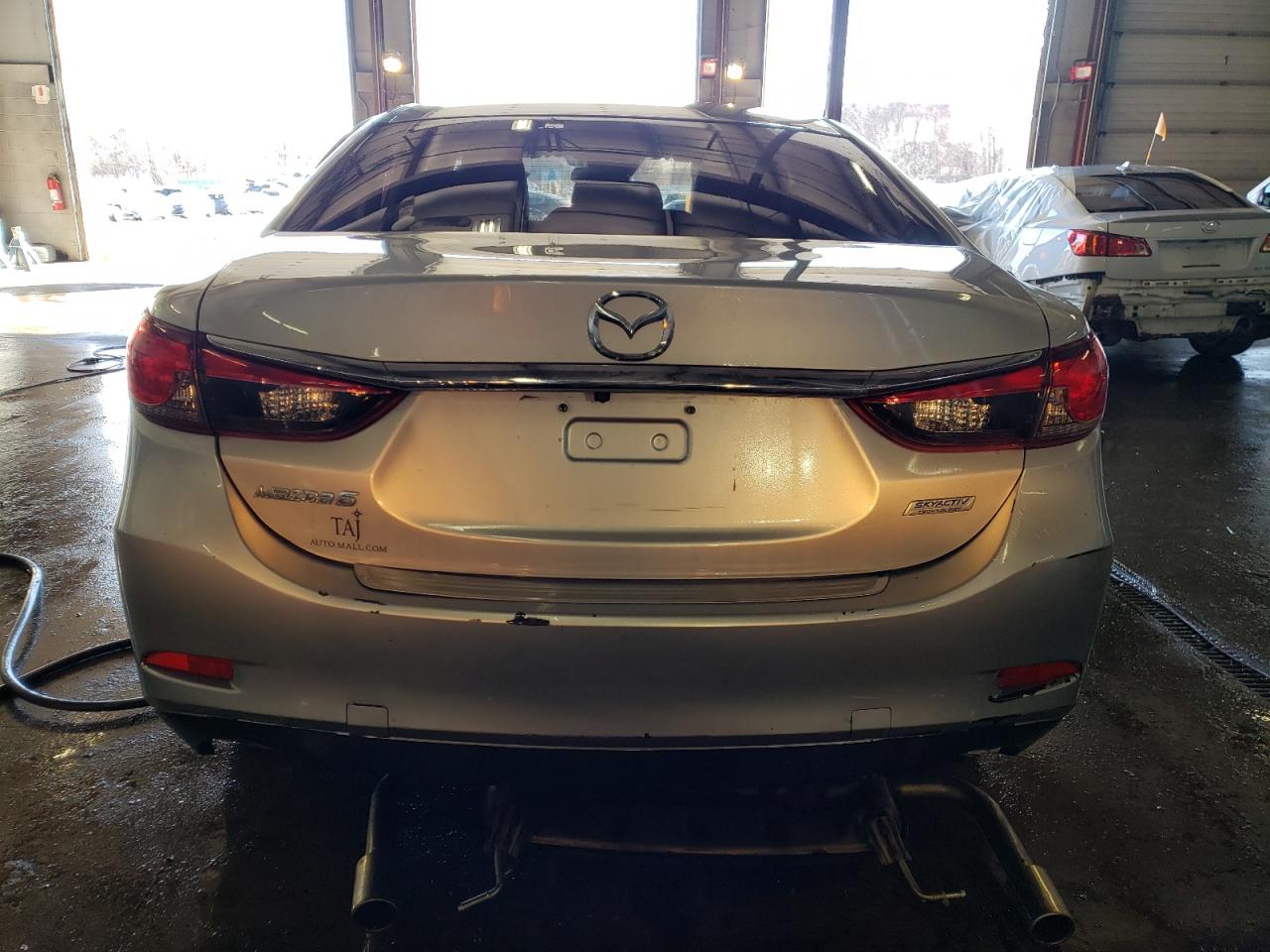 2017 Mazda 6 VIN JM1GL1V5XH1131748 Copart auction photo, side / front end damage thumbnail 6