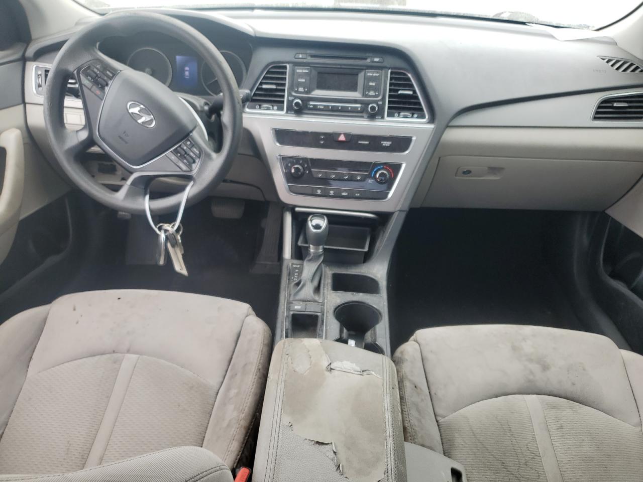 2017 Hyundai Sonata VIN 5NPE24AF5HH533258 Copart auction photo, all over / front end damage thumbnail 8
