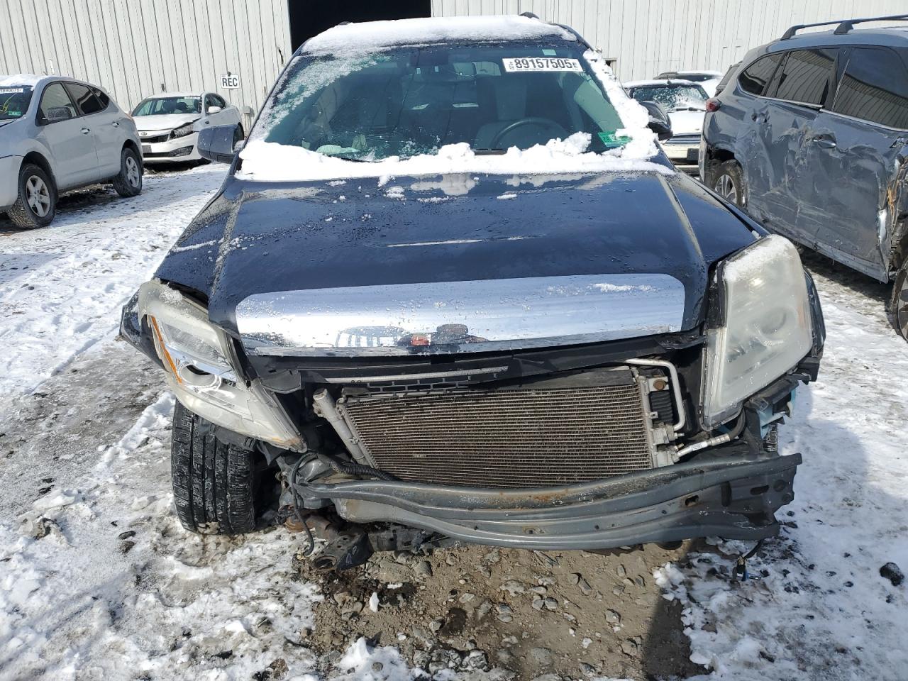 2010 GMC Terrain VIN 2CTFLGEW9A6295748 Copart auction photo, front end damage thumbnail 5