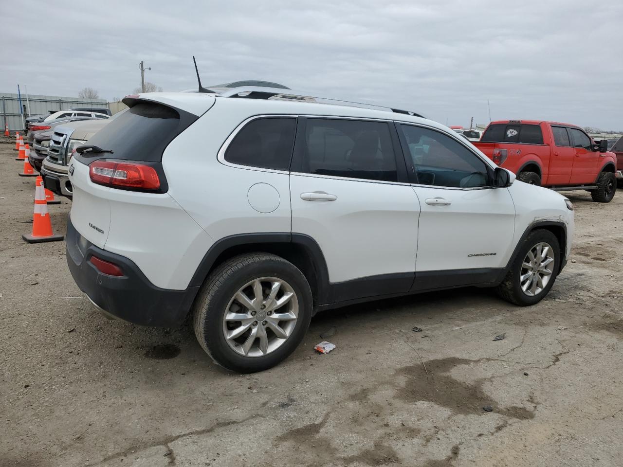2016 Jeep Grand Cherokee VIN 1C4PJLDS1GW222143 Copart auction photo, front end damage thumbnail 3