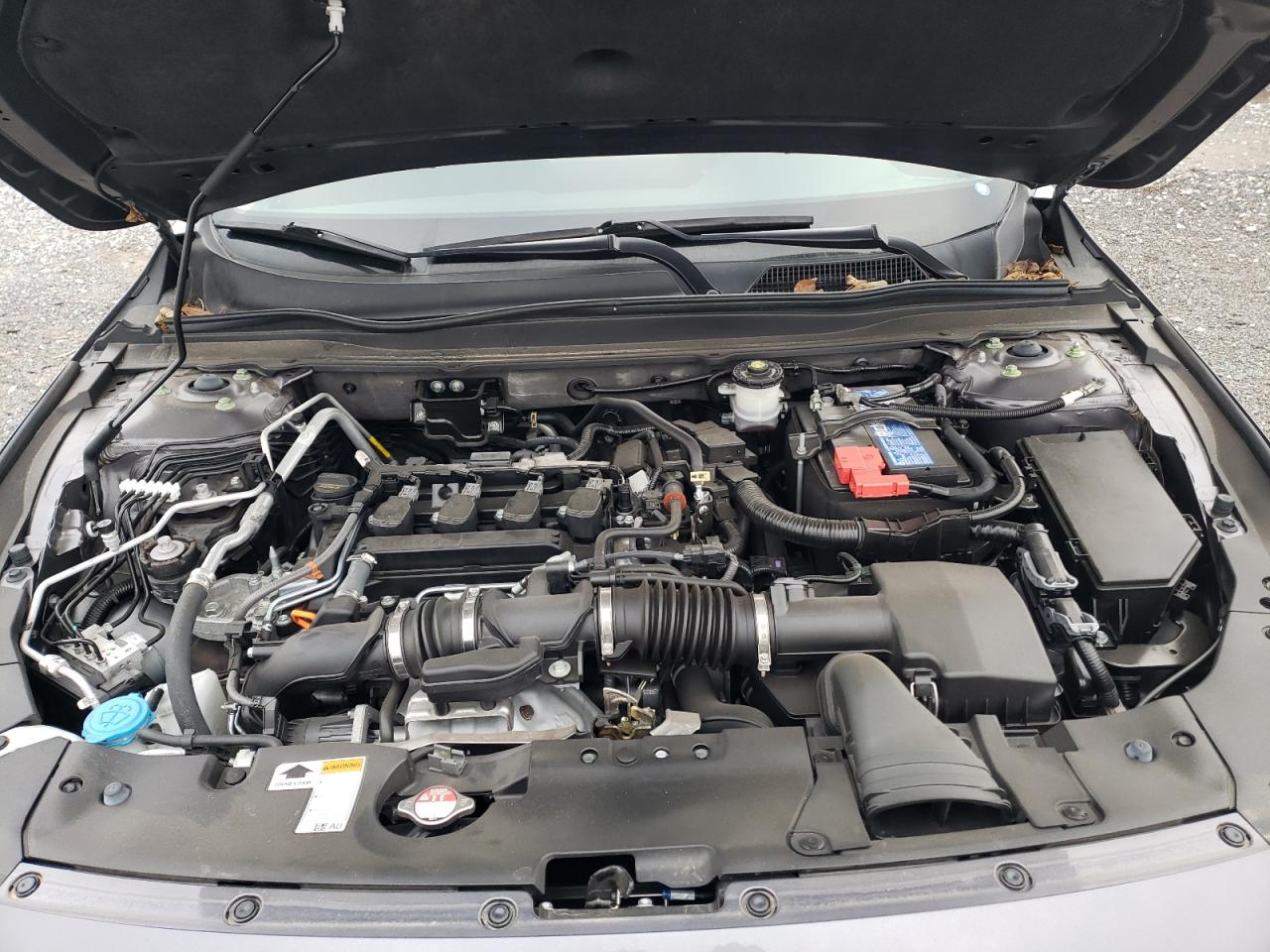 2021 Honda Accord VIN 1HGCV1F1XMA053536 Copart auction photo, rear end / minor dent/scratches damage thumbnail 11