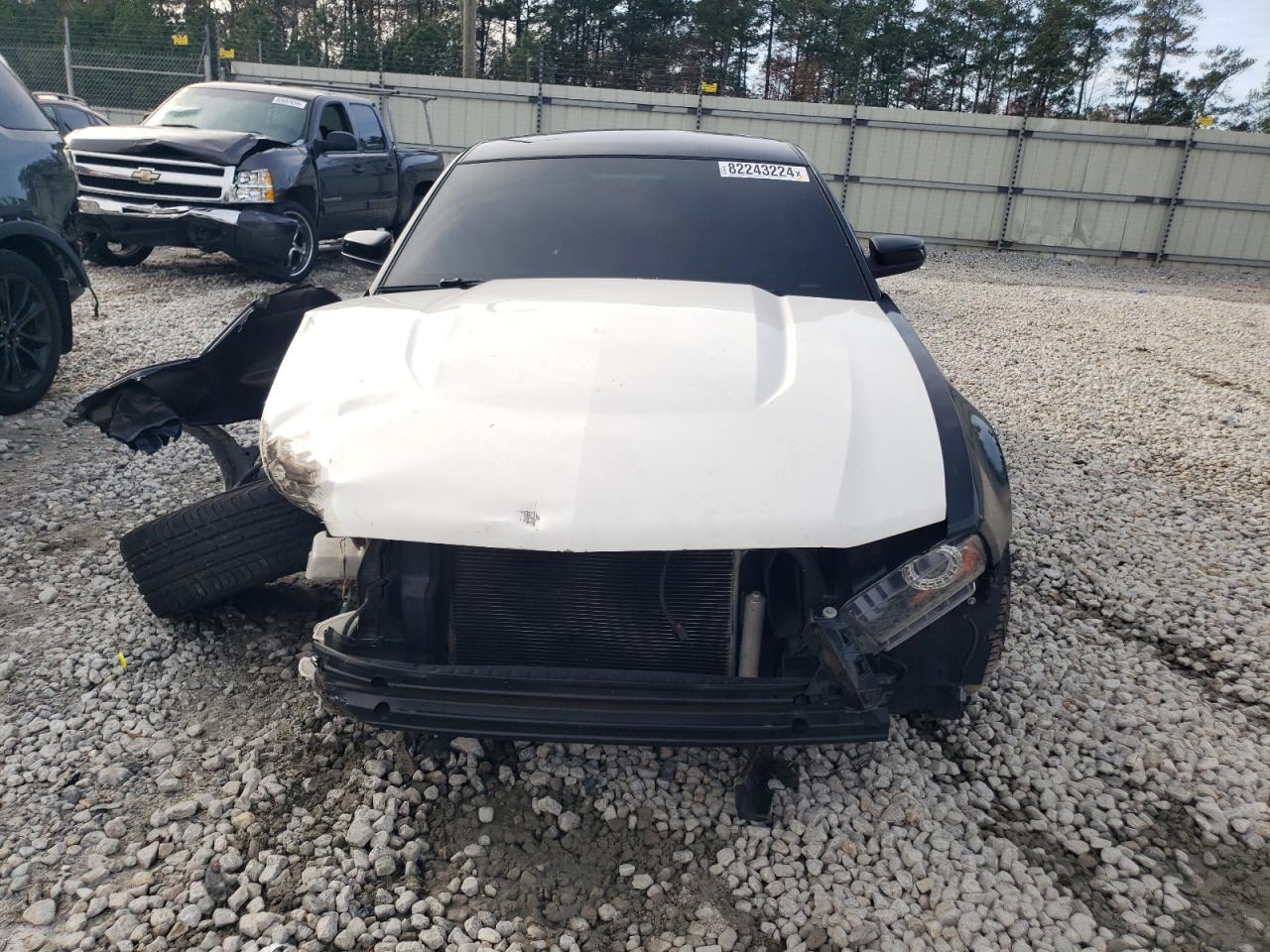 2012 Ford Mustang VIN 1ZVBP8CF8C5236080 Copart auction photo, front end / minor dent/scratches damage thumbnail 5