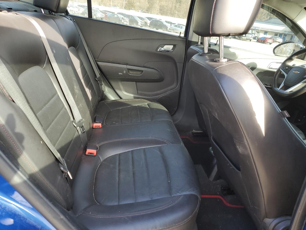 2016 Chevrolet Sonic VIN 1G1JG5SB5G4124563 Copart auction photo, front end damage thumbnail 10