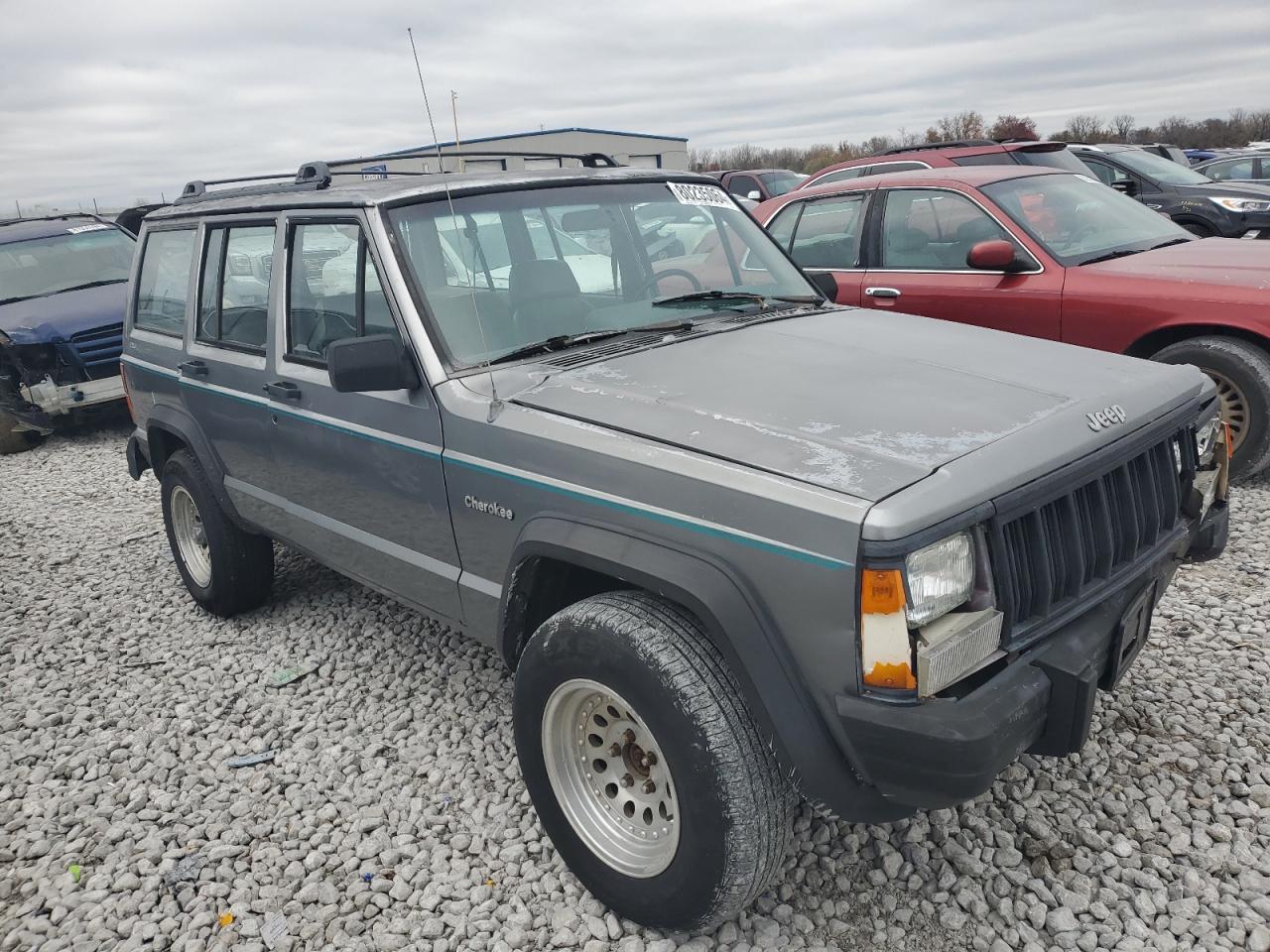 1994 Jeep Grand Cherokee VIN 1J4FJ28S4RL185992 Copart auction photo, front end damage thumbnail 4