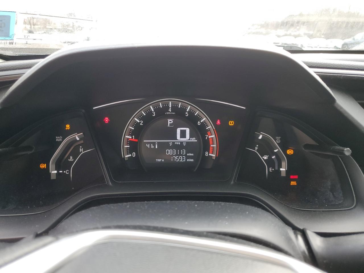 2016 Honda Civic VIN 19XFC2F56GE247170 Copart auction photo, rear end / minor dent/scratches damage thumbnail 9