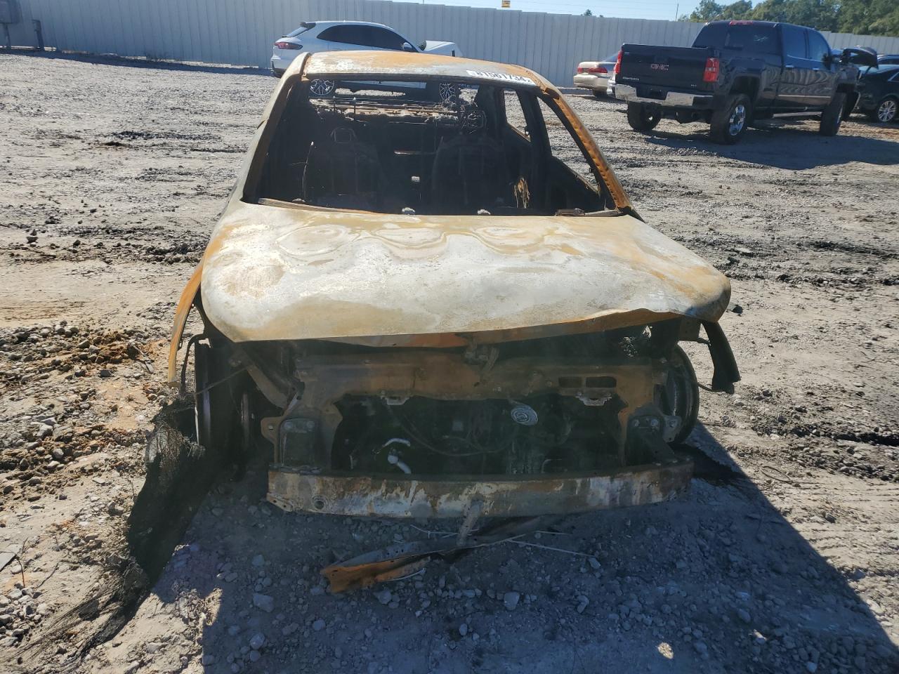 2022 Hyundai Accent VIN 3KPC24A63NE166173 Copart auction photo, burn damage thumbnail 5