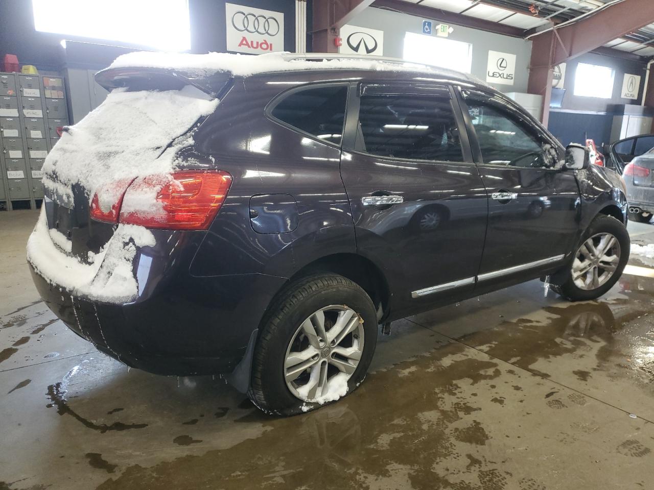 2012 Nissan Rogue VIN JN8AS5MT9CW260547 Copart auction photo, side / minor dent/scratches damage thumbnail 3
