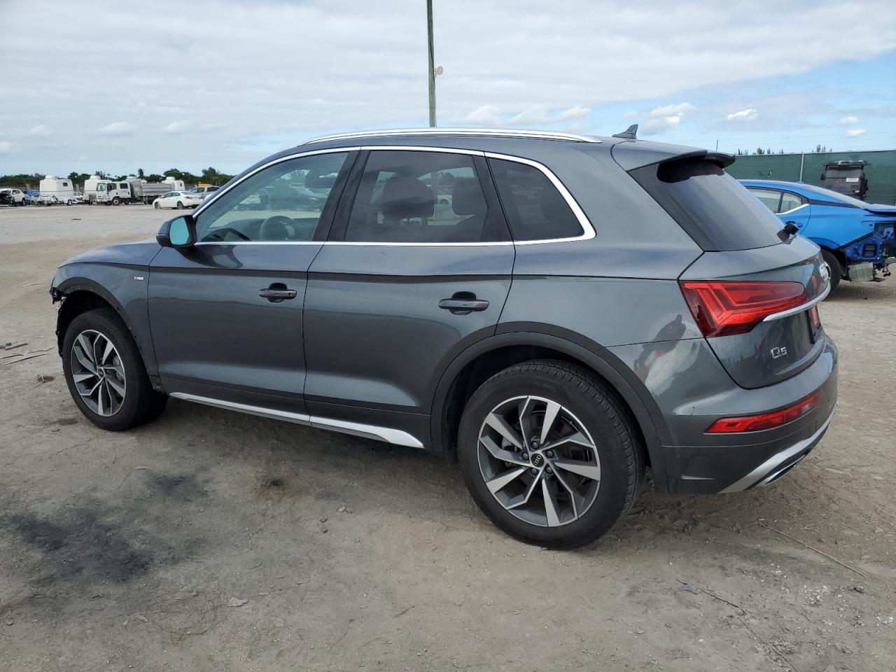 2023 Audi Q5 VIN WA1GAAFY4P2058457 Copart auction photo, front end damage thumbnail 2