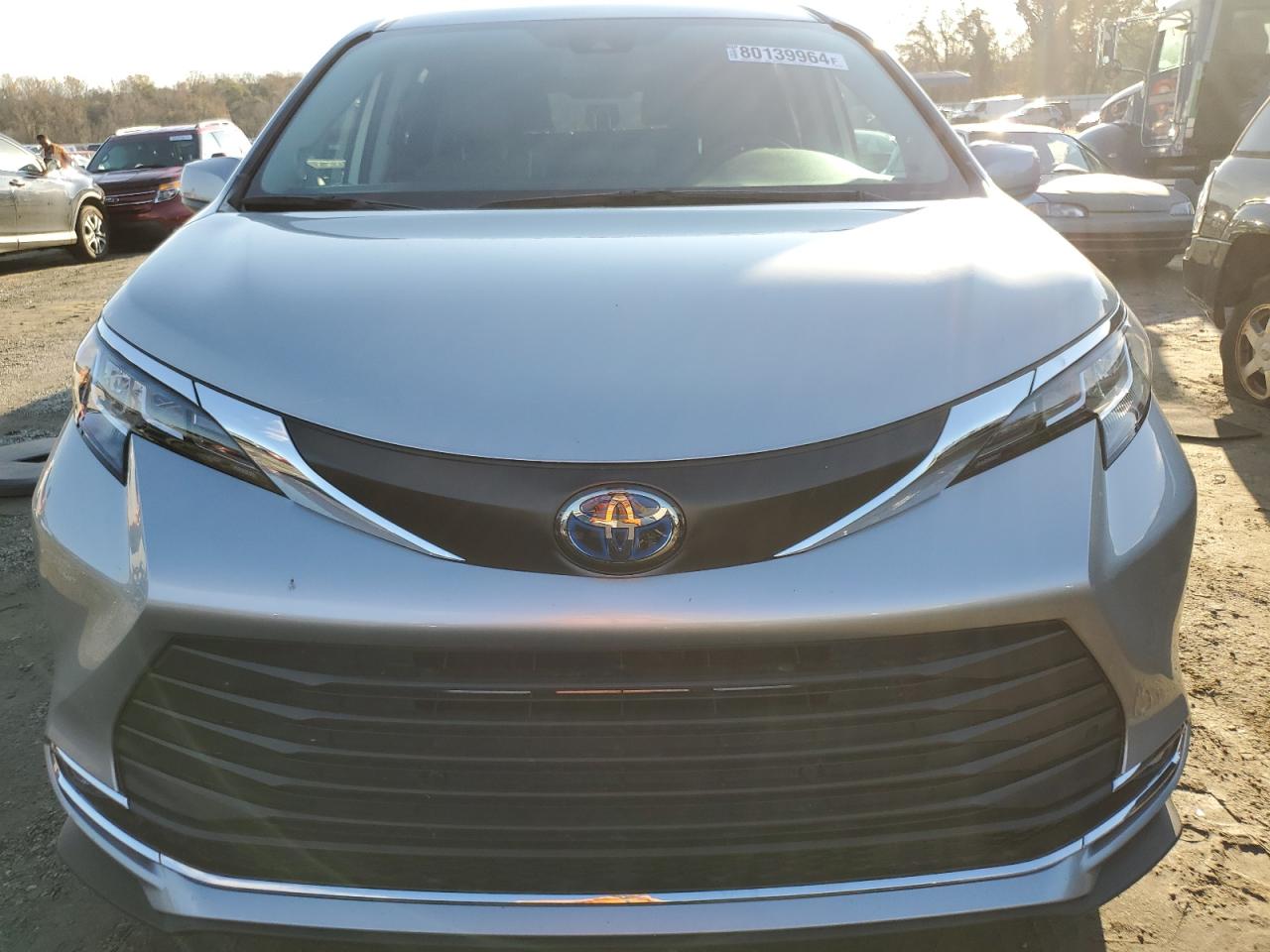 2022 Toyota Sienna VIN 5TDJRKEC9NS121753 Copart auction photo, rear end damage thumbnail 5