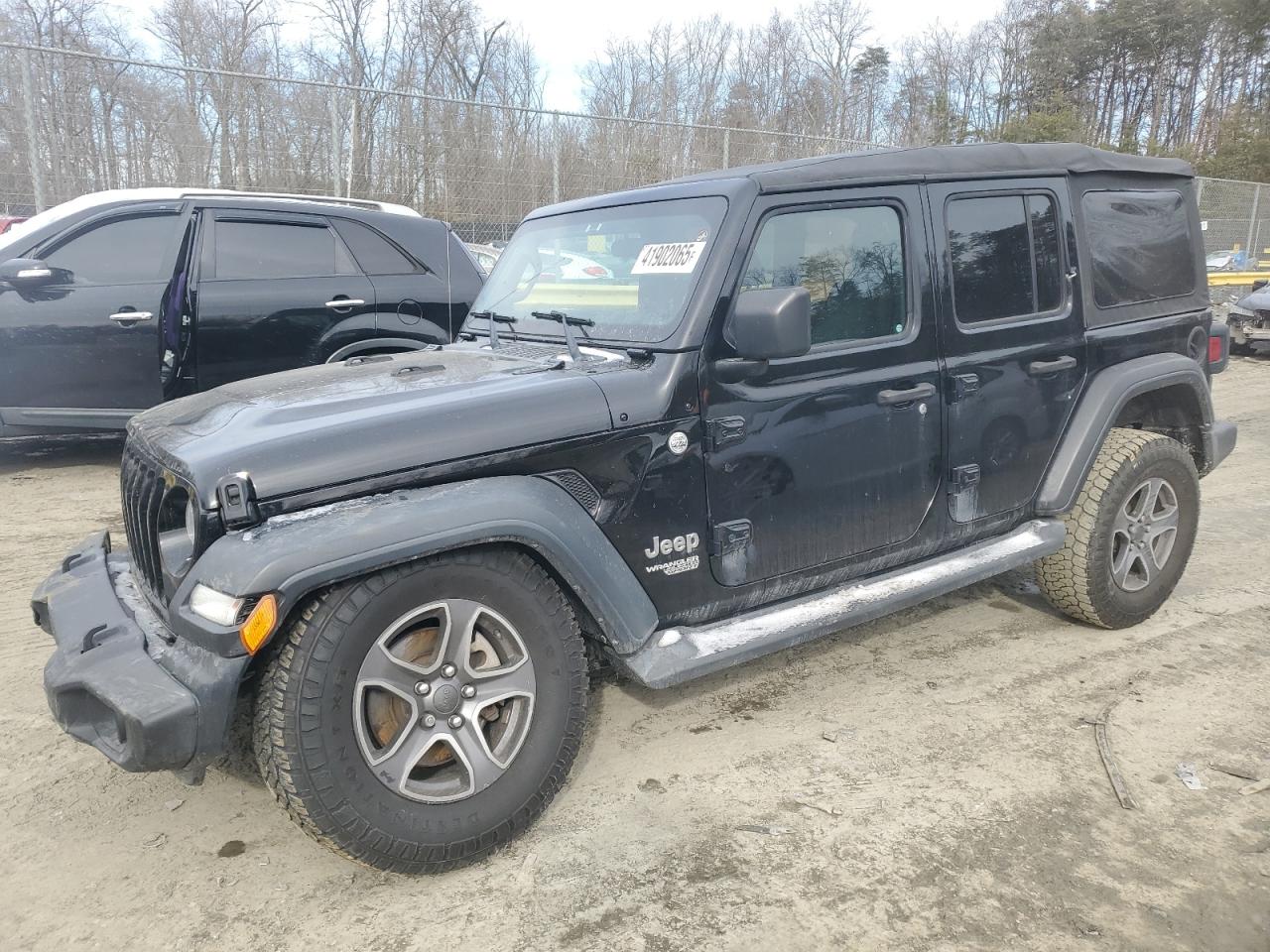 2018 Jeep Wrangler VIN 1C4HJXDG6JW133957