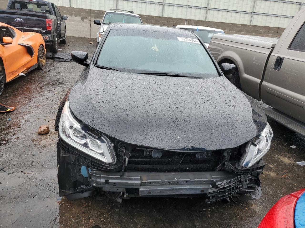 2016 Honda Accord VIN 1HGCR2F56GA140156 Copart auction photo, front end damage thumbnail 5