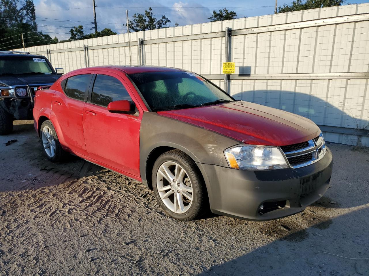 2012 Dodge Avenger VIN 1C3CDZEGXCN122890 Copart auction photo, water/flood damage thumbnail 4