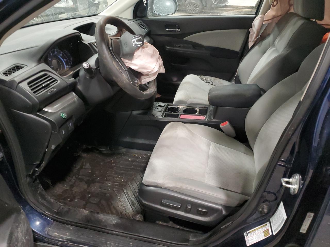 2016 Honda CR-V VIN 5J6RM4H55GL026258 Copart auction photo, biohazard/chemical / front end damage thumbnail 7