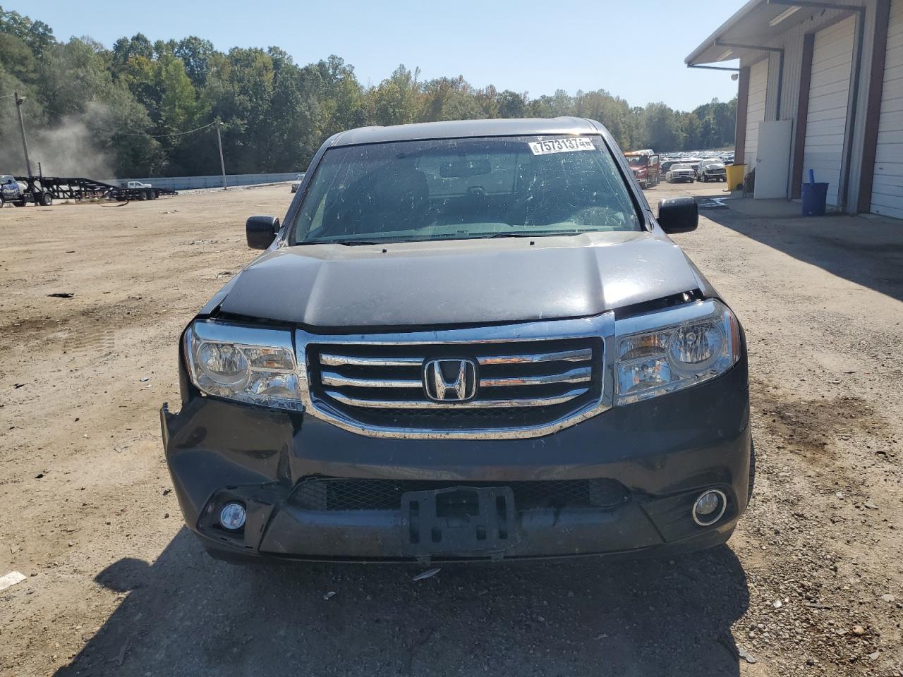 2012 Honda Pilot VIN 5FNYF3H58CB031344 Copart auction photo, front end damage thumbnail 5
