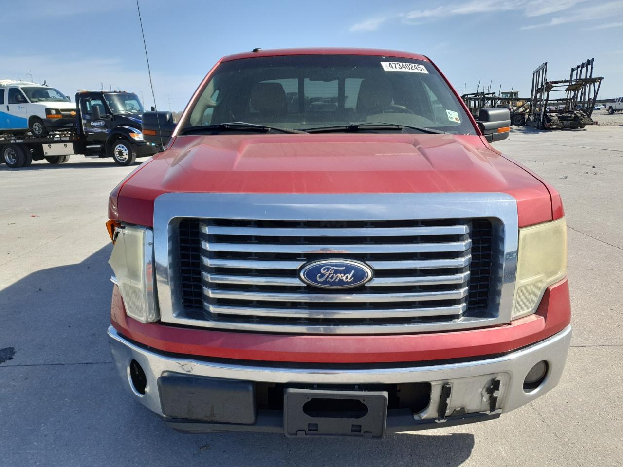 2010 Ford F-150 VIN 1FTEX1C87AFA13979 Copart auction photo, front end damage thumbnail 5