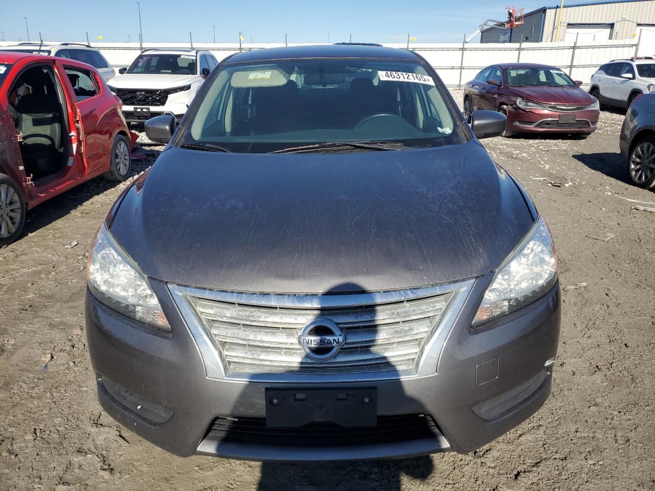 2015 Nissan Sentra VIN 3N1AB7AP3FL658347 Copart auction photo, rear end damage thumbnail 5