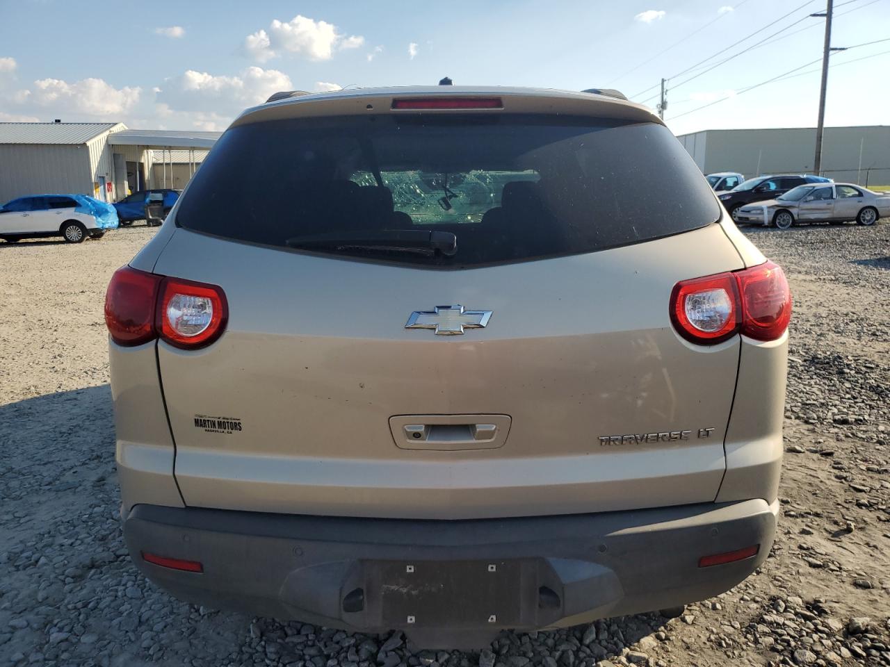 2010 Chevrolet Traverse VIN 1GNLRFED2AJ235276 Copart auction photo, water/flood / top/roof damage thumbnail 6