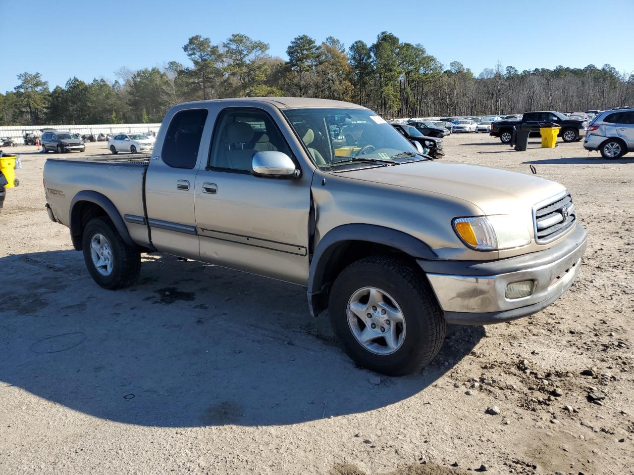 2002 Toyota Tundra VIN 5TBBT44172S282852 Copart auction photo, all over damage thumbnail 4