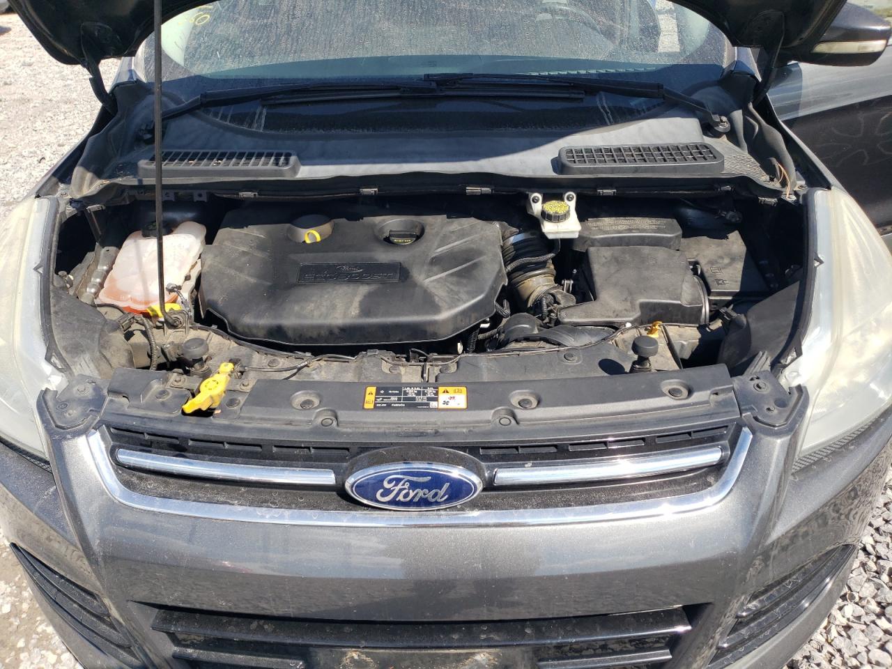 2015 Ford Escape VIN 1FMCU0J9XFUA92147 Copart auction photo, rear end damage thumbnail 12
