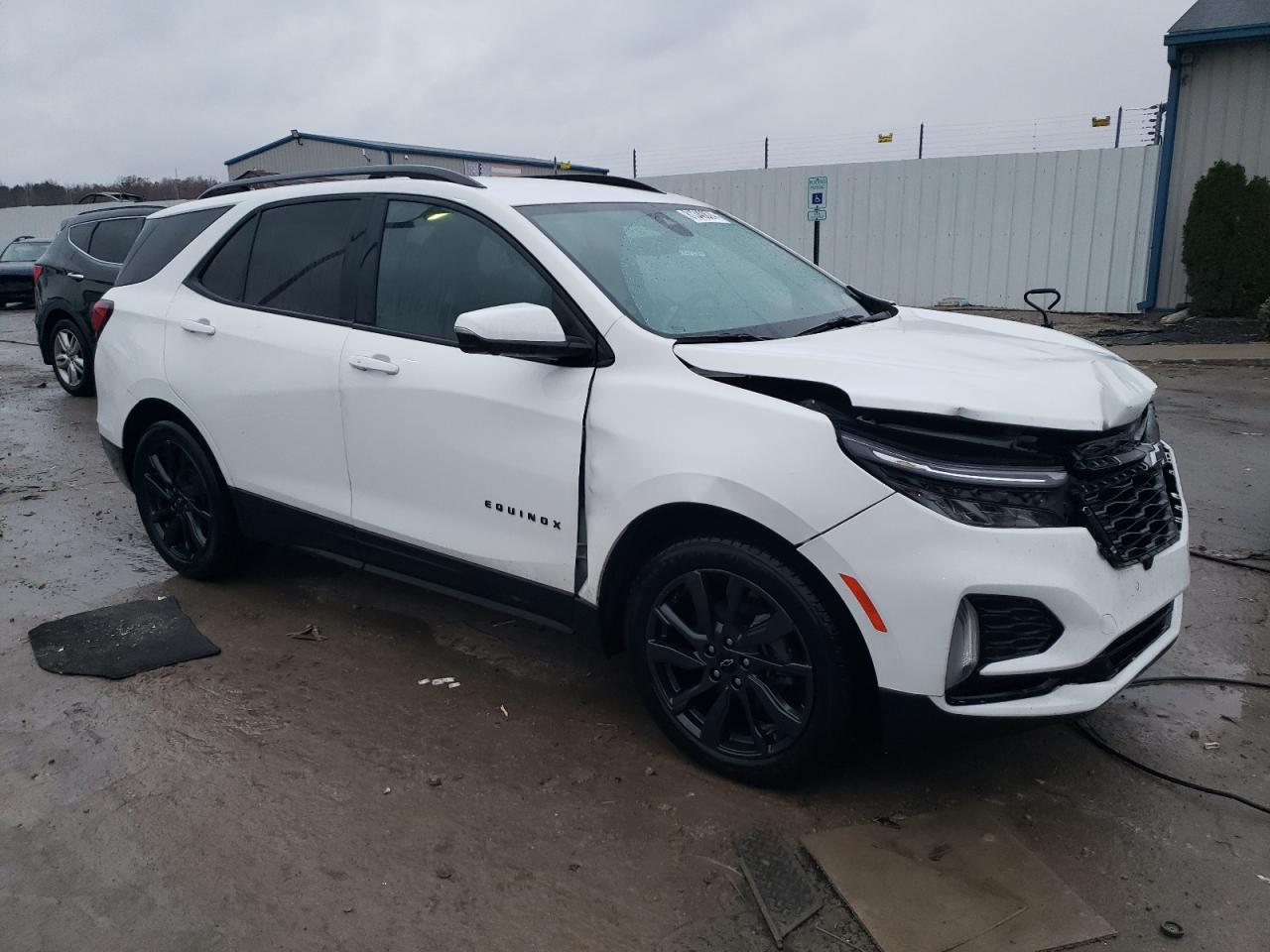 2022 Chevrolet Equinox VIN 3GNAXMEV4NS193739 Copart auction photo, front end damage thumbnail 4