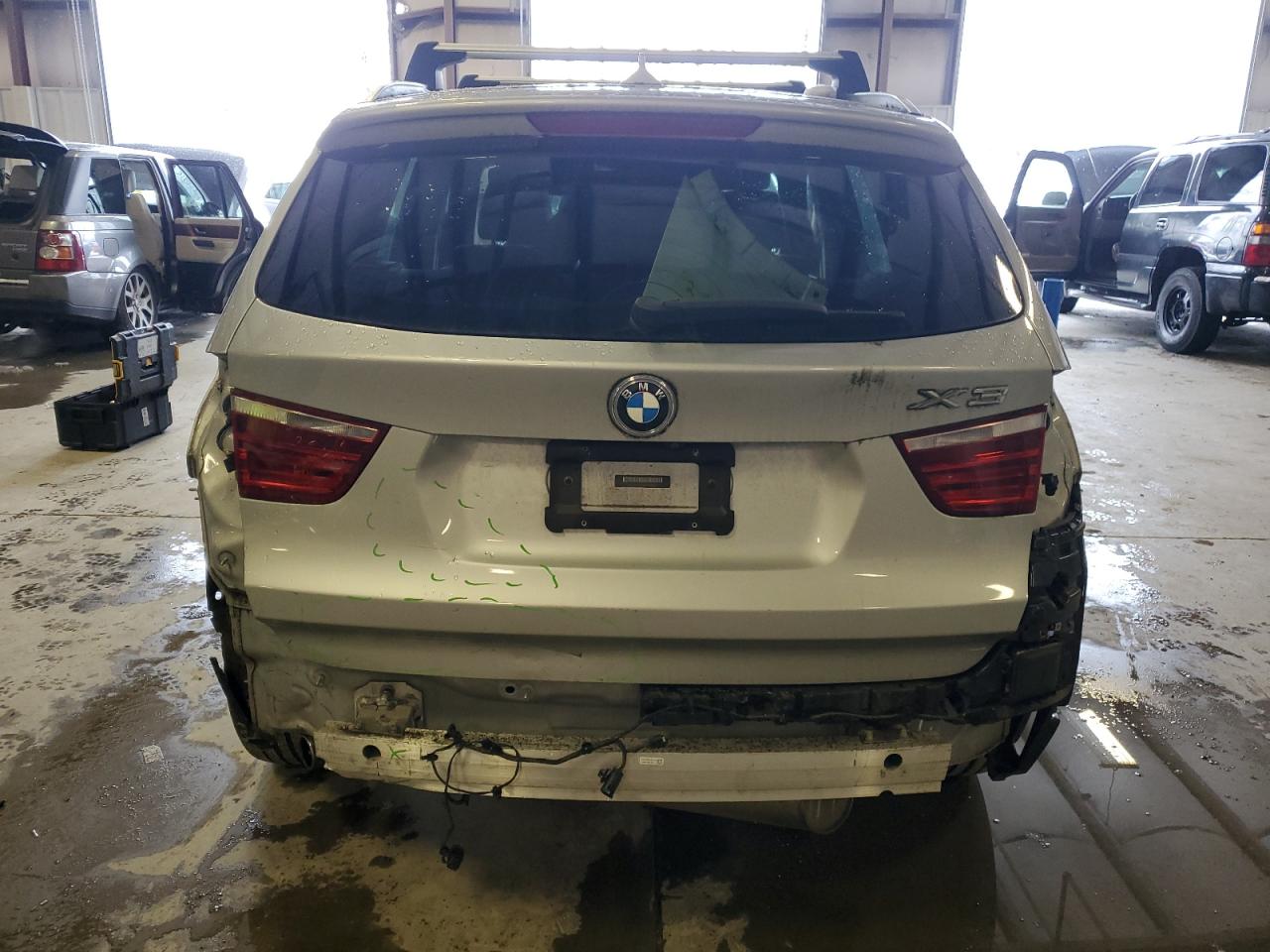 2017 BMW X3 VIN 5UXWX9C33H0T20410 Copart auction photo, rear end damage thumbnail 6