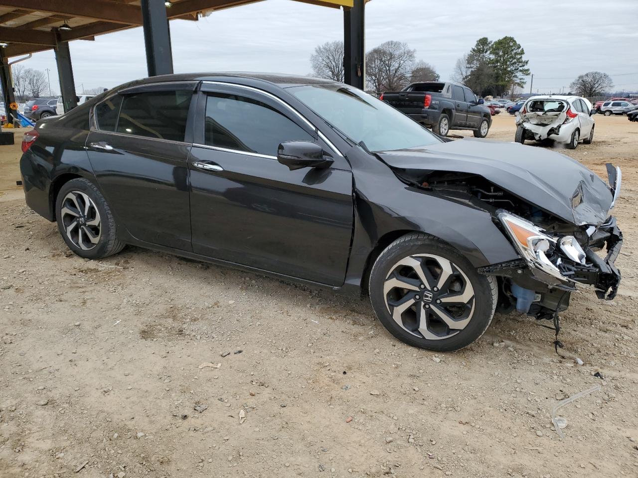 2016 Honda Accord VIN 1HGCR2F78GA011028 Copart auction photo, front end damage thumbnail 4