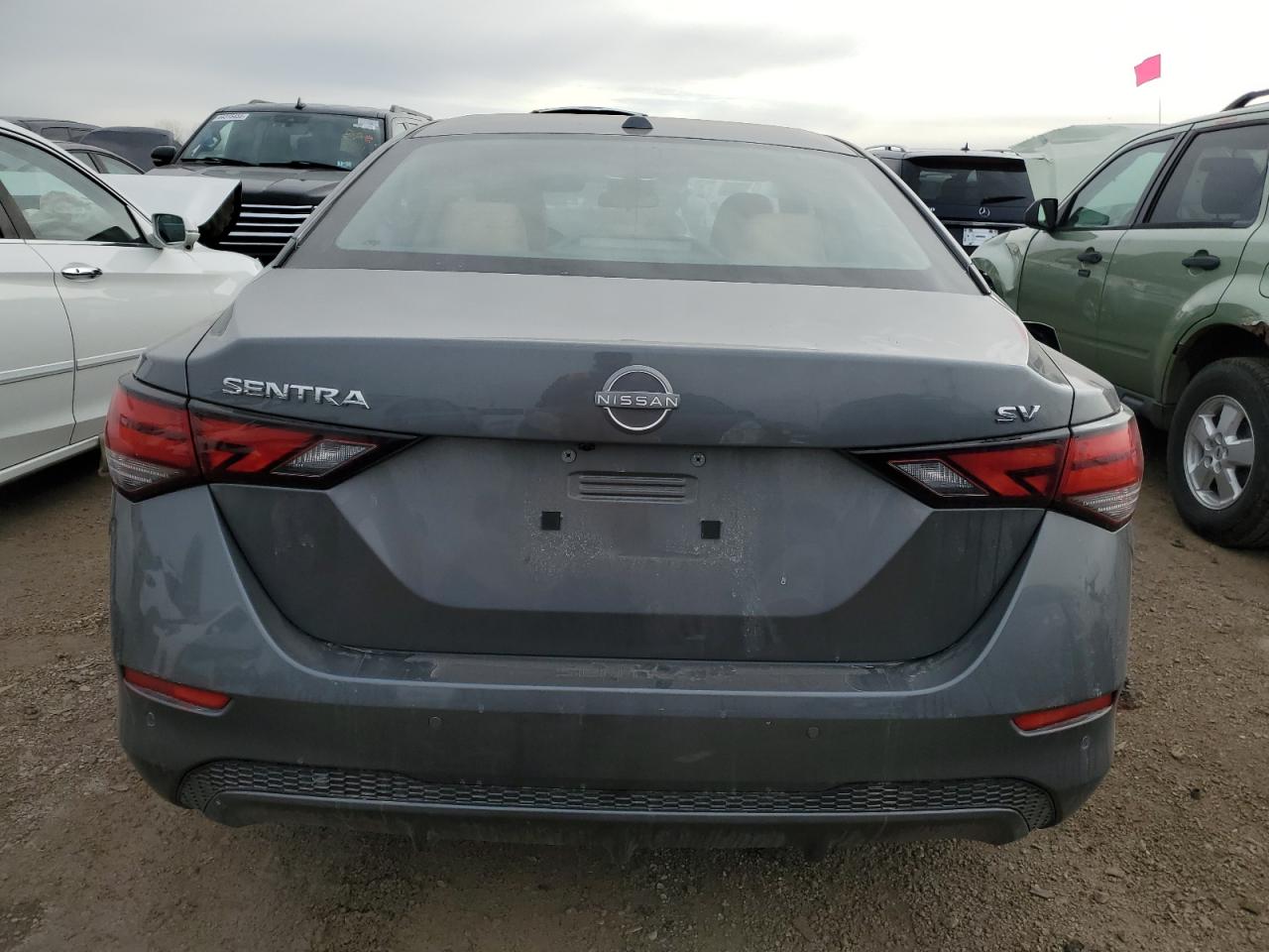 2024 Nissan Sentra VIN 3N1AB8CV8RY281300 Copart auction photo, side damage thumbnail 6