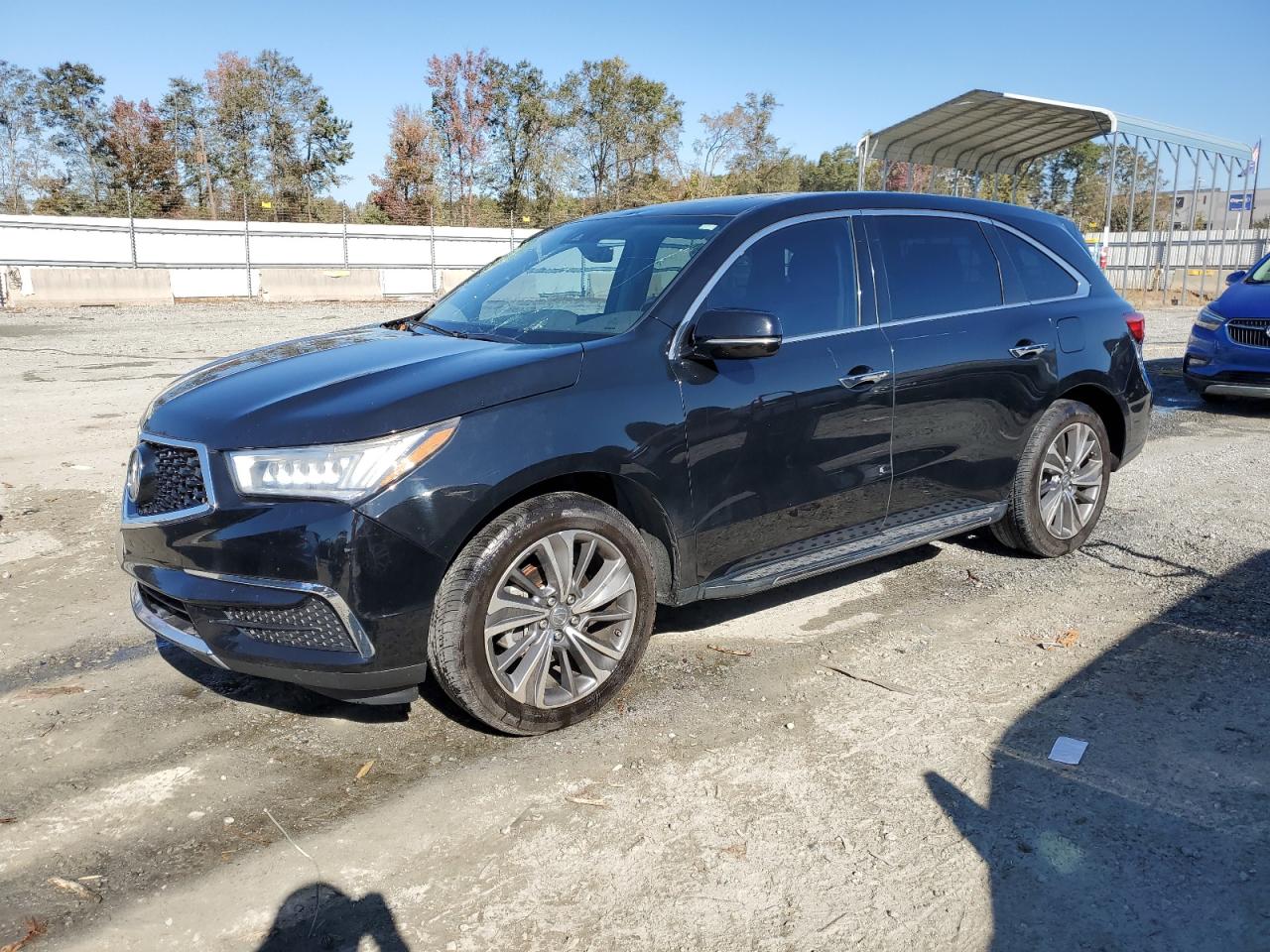 2017 Acura MDX VIN 5FRYD3H50HB001637
