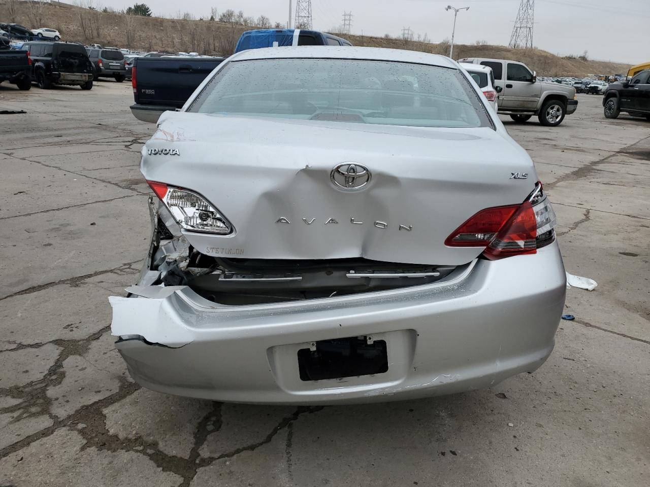 2008 Toyota Avalon VIN 4T1BK36B98U296777 Copart auction photo, rear end damage thumbnail 6