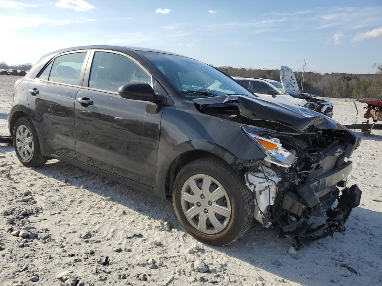 2023 KIA Rio VIN 3KPA25AD5PE552737 Copart auction photo, front end damage thumbnail 4