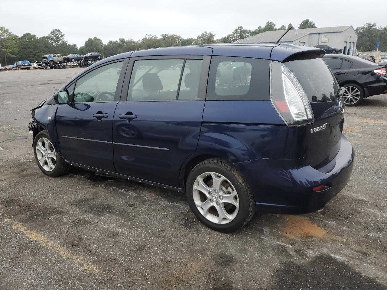 2009 Mazda 5 VIN JM1CR293390331325 Copart auction photo, front end / side damage thumbnail 2
