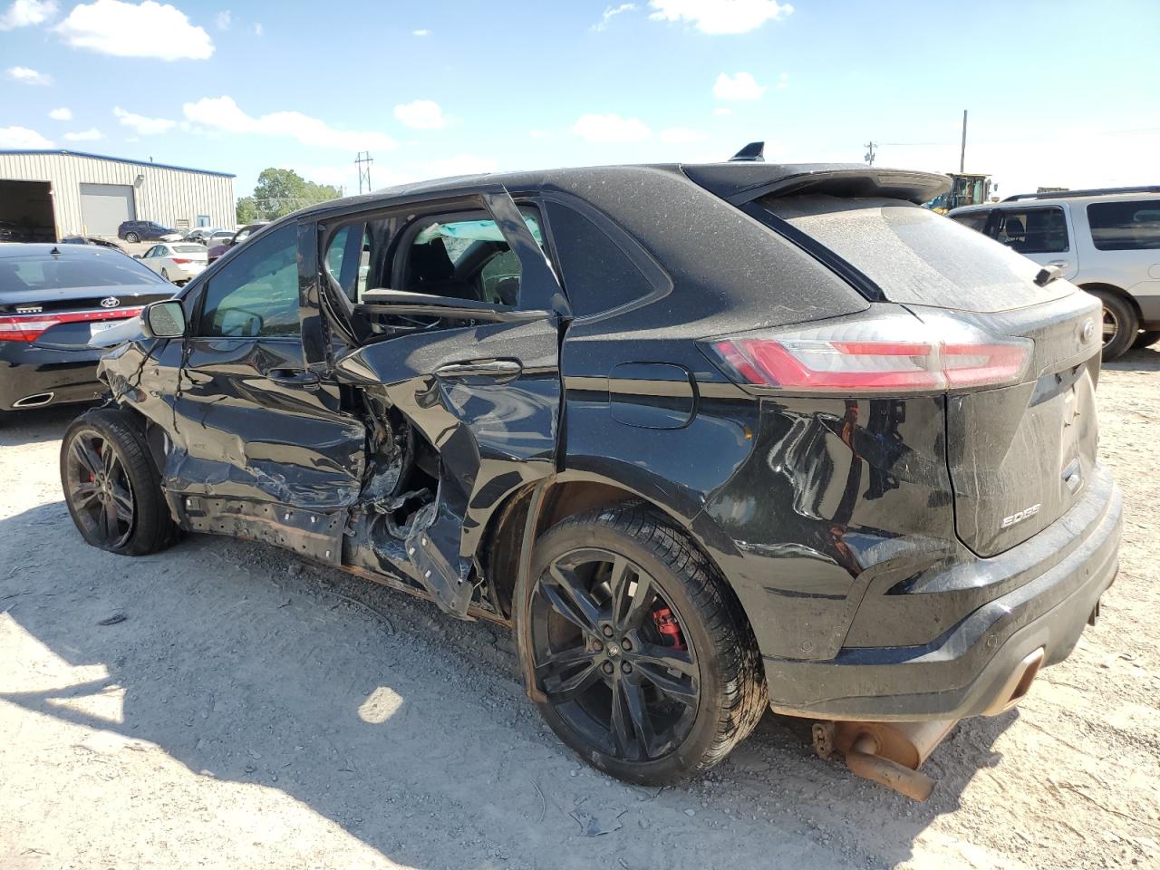 2019 Ford Edge VIN 2FMPK4AP0KBB27422 Copart auction photo, all over damage thumbnail 2