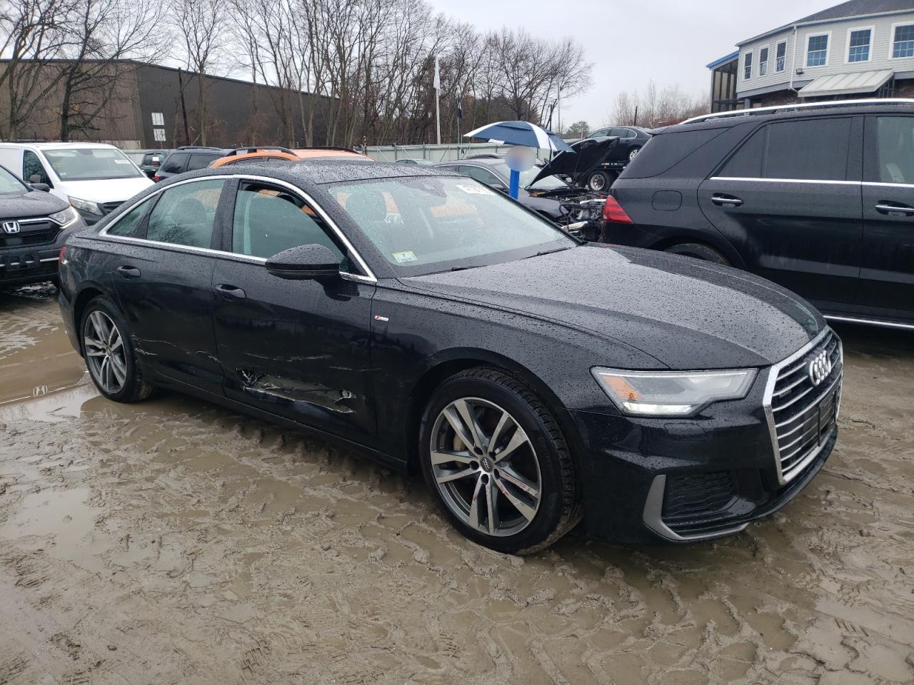 2019 Audi A6 VIN WAUK2AF21KN019029 Copart auction photo, side / minor dent/scratches damage thumbnail 4