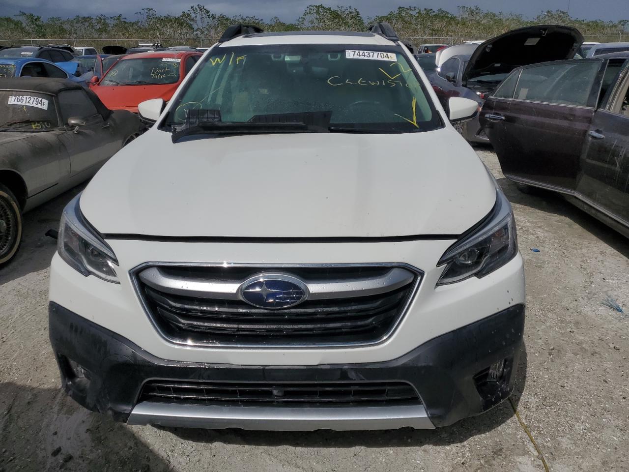 2020 Subaru Outback VIN 4S4BTGND7L3152280 Copart auction photo, water/flood damage thumbnail 5
