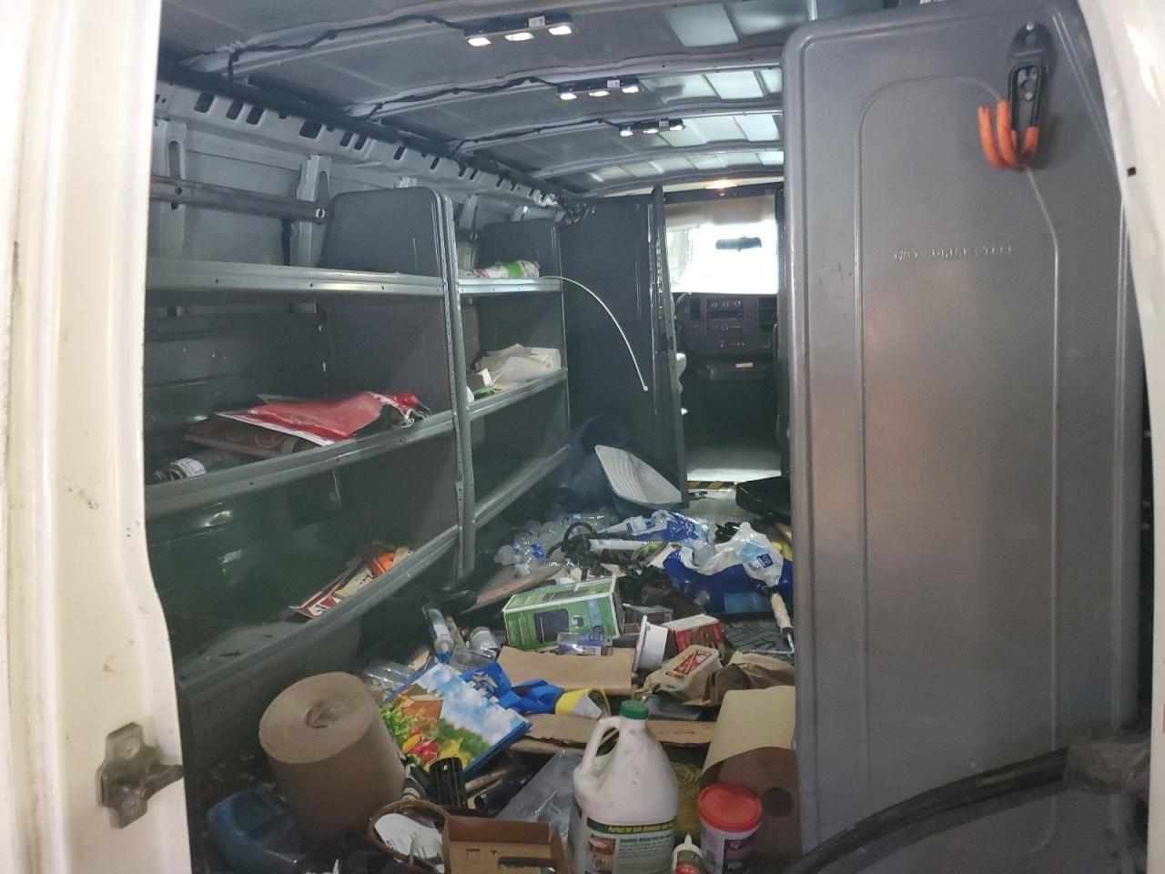 2018 Chevrolet Express VIN 1GCZGHFG6J1210166 Copart auction photo, side damage thumbnail 10